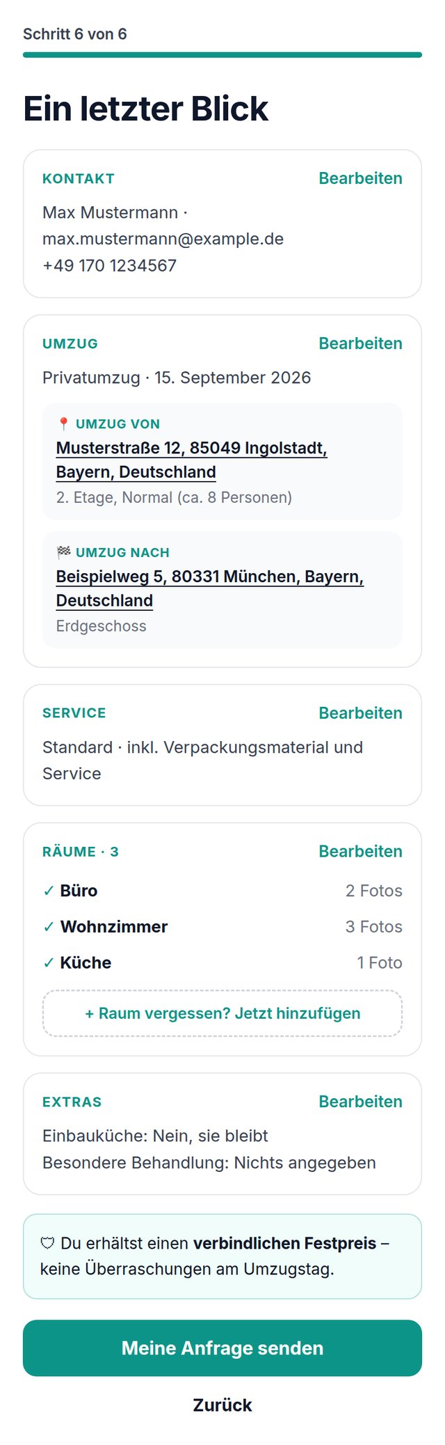 Schritt 6: Zusammenfassung